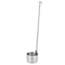 304 Stainless Steel Sauce Ladle with Drip Spout, Multipurpose Oil and Wine Dipper 250ml