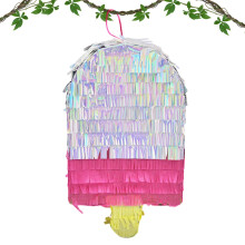 Foil Pinata For Children Small Pinata Birthday Party Accessories Multicoloured Colorful Pinata Decoration Theme