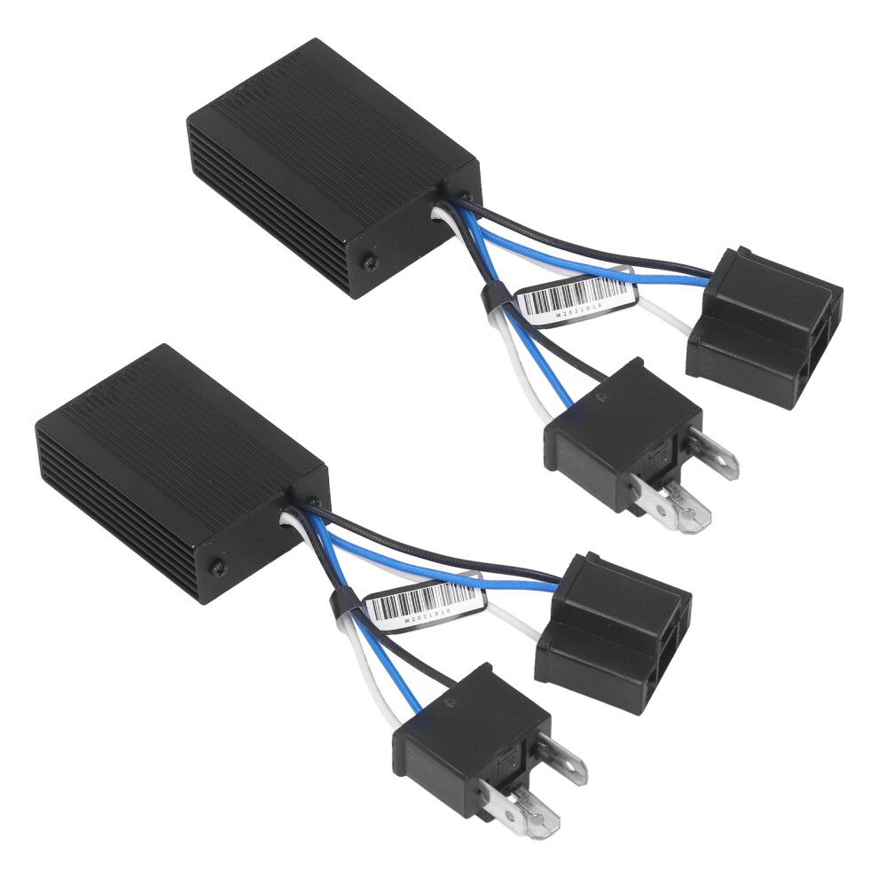 2Pcs Led Headlight Decoder C14 H4 Aluminum Alloy Universal Error Canceller 4941375797897
