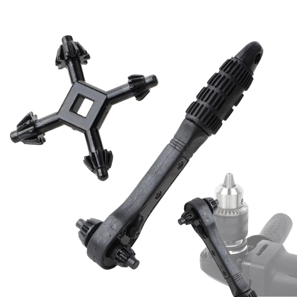 Ratcheting Wrench Set Plumbing Drill Chuck Spanner Antislip Multifunctional Socket Ratchet Wrench Electronics Maintenance 9199774106146