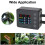 4 Nozzles Electronic Spraying Set Double Pump Irrigation Timer System Automatic Watering Nozzles System 10m Hose 3