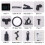 4 Nozzles Electronic Spraying Set Double Pump Irrigation Timer System Automatic Watering Nozzles System 10m Hose 4