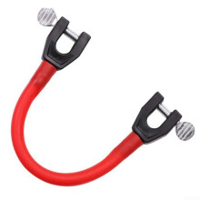 Ski Training Aid For Beginners Connector Trainer Tip Wedge Metal PP TPR Lightweight Portable Safety Tool Red