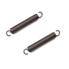 2Pcs Tension Springs With Hooks 85mm Length, 2mm Wire Dia, 12mm OD