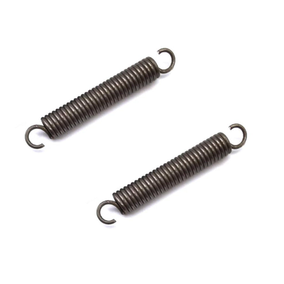 2Pcs Tension Springs With Hooks 85Mm Length, 2Mm Wire Dia, 12Mm Od 9199774106436