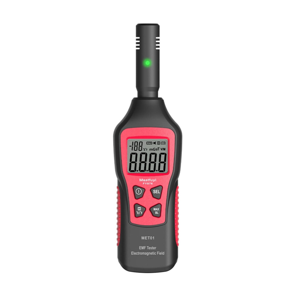 Emf Meter Electromagnetic Radiation Detector Precision Emf Tester Radiation Monitor Rosso Type 9382693419828