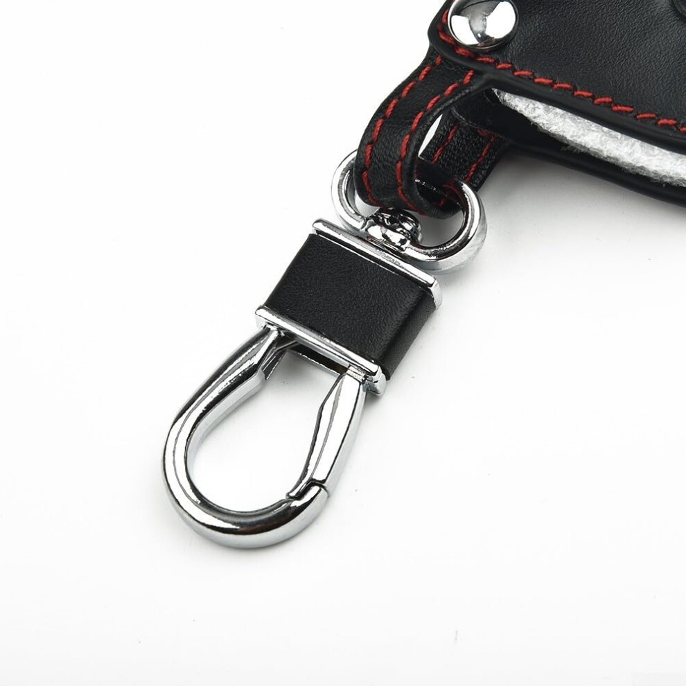 Key Fob Cover Leather Case For Lexus Es Gs Is Ls Lx Rx Ct Key Damage Protection Black 9187378445754