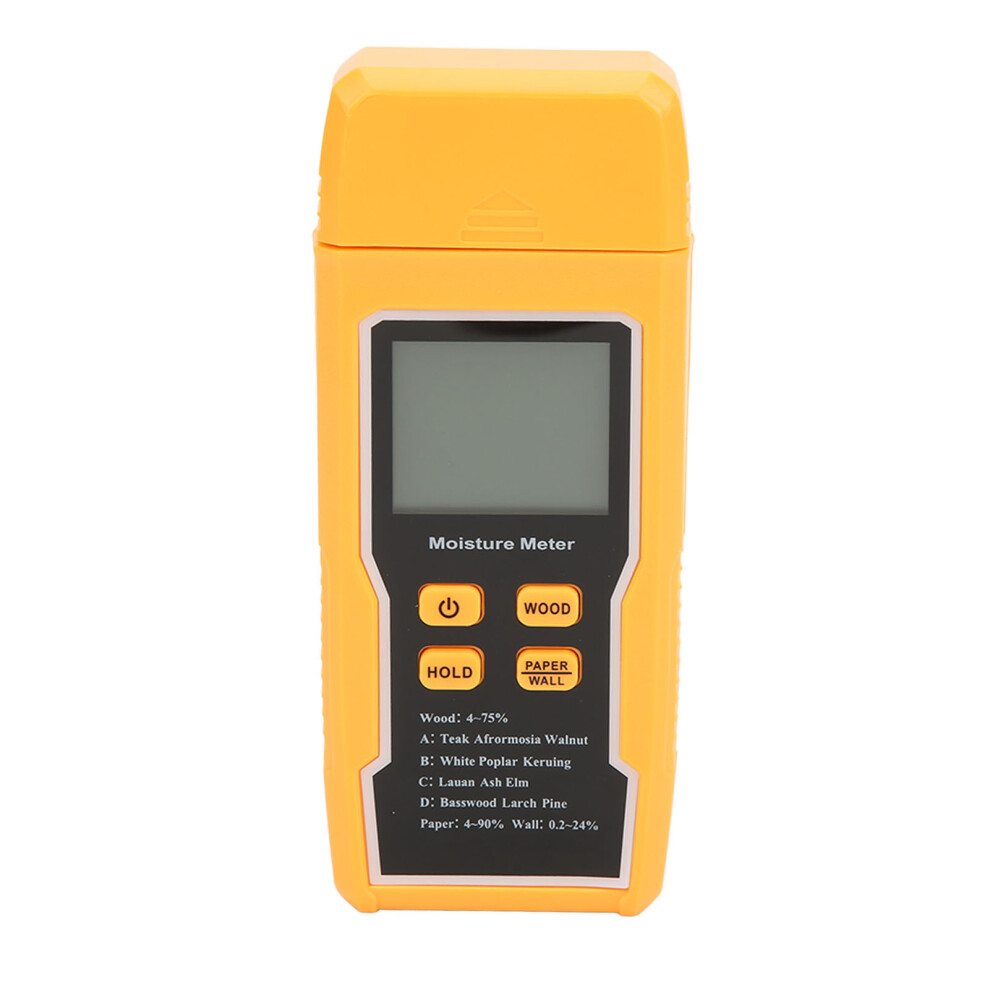 High Accuracy Wood/Paper Moisture Tester Backlit Lcd Display 8341375801093