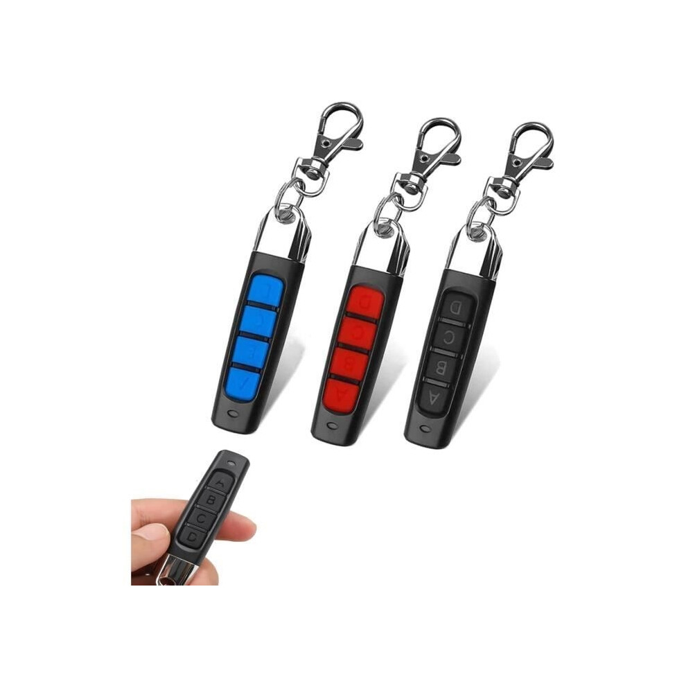 3Pcs Universal Gate Remote Control 433 Mhz Gate Remote Control Universal Gate Remote Control Universal Gate Remote Control 8581600430449