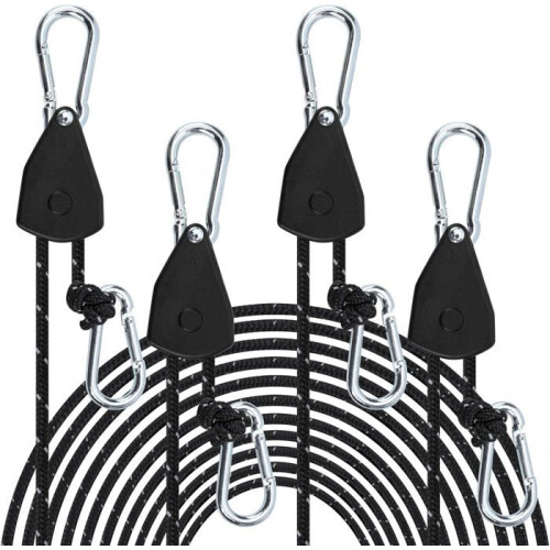 Cable Tensioners - Unspecified - 4m - Braided Nylon - Reflective - Corrosion Resistant