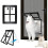Pet Door - Unspecified - Large - Black - 12" x 16" - Indoor 2