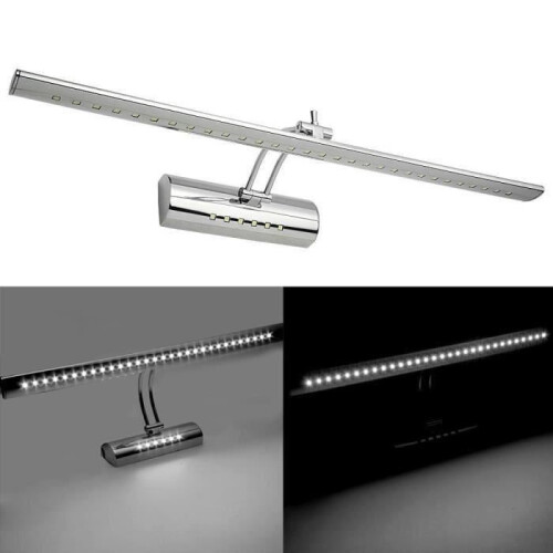 5050SMD Bathroom Lamp + Switch - White Light - 7W - 36 LEDs