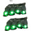 PROTECTIVE GLOVES Laser Gloves LED Laser Light Gloves Accessories Performance Light green 1