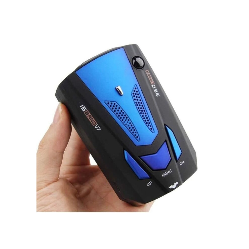 Radar Detector, City - Highway 360 Mode Radar Detectors With Led, Voice Alert And 8581600433648