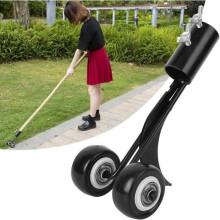 Gartenroller, Unkrautstecher, Grasschneider, bequemer Griff, Sicheltyp, tragbar, NIM