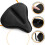 Gel bicycle seat cover 28 x 26 cm 4