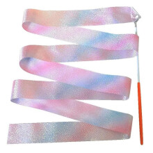glitzernde, rhythmische, künstlerische Ballett-Twirling-Seidenbänder für m/4 m
