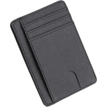 Wallet - Anti-fraud - Leather - Black - Elegant - RFID Protection