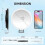 Magnifying Mirror - Black - 30X - 3 Lighting Modes - Suction Cups - 360 Support 6