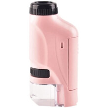 Portable Optical Microscope Mini Toys Educational Science Kit for Kids Birthday Christmas Gift