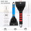 Car Ice Scraper for Windshield, No Scratch Snow Scrapers, Sturdy Foam Grip. 3