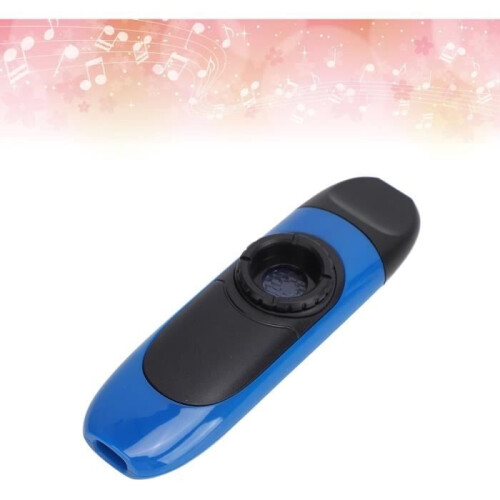 Multifunctional Sturdy ABS Plastic Flute Instrument with 5 Diaphragms for Ensemble Performance (BLUE) 2