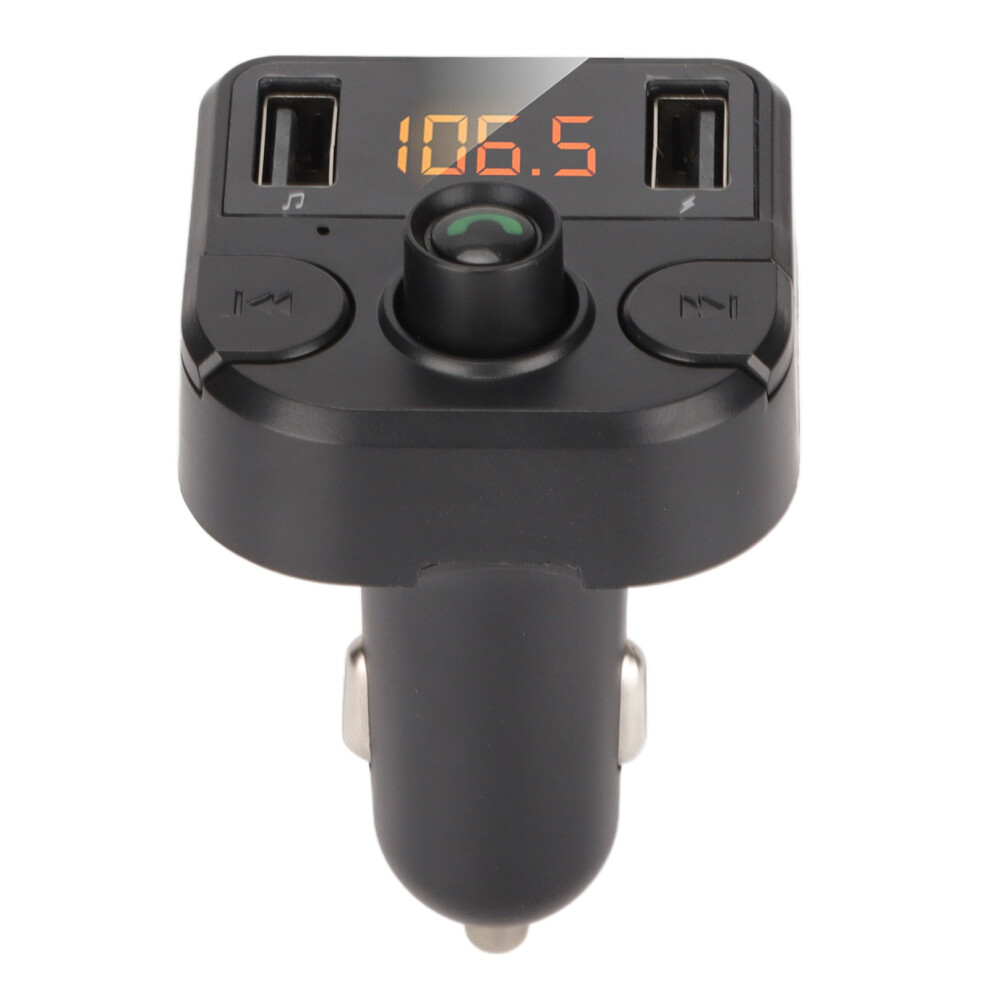 Innovative Bluetooth Fm Transmitter With Dual Usb Ports, Cvc Technology For Noise Suppression, Anti Interference Performance For Crystal Clear Calls, 9138057384888