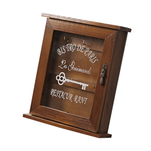 Wall Mounted Key Holder, Entryway Organizer, Easy Install Key Box for Home Key Storage