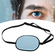 Adjustable Silk Cotton Eye Patch with Elastic Strap for Adults 3.46 x 2.87in
