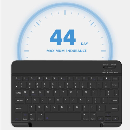 Bluetooth Keyboard UK Layout, Slim Wireless Rechargeable Design for iPad, Windows and MultiDevice Use 2