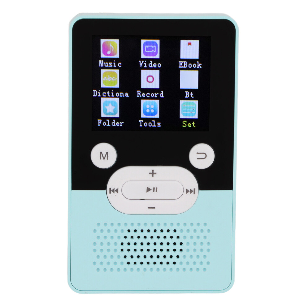 T9 Mp4 Player 1.8 Inch Color Screen 4Gb Lossless Sound Tooth 4.2 Blue 8741375803842