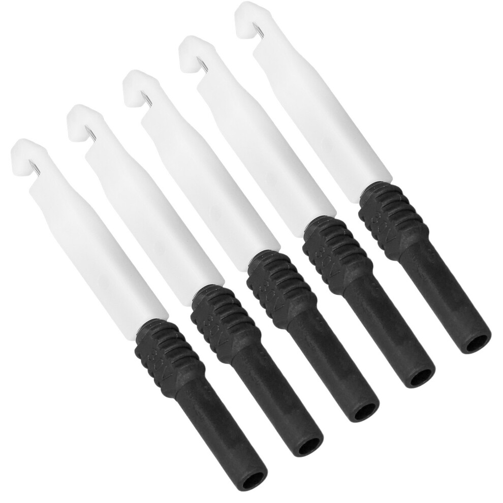 5Pcs Test Probe Piercing Needle Kit 0.7Mm Brass Pvc For Multimeter 8161375806139