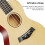 23-Zoll-Ukulele, Akustik-Ukulelen-Set mit 6