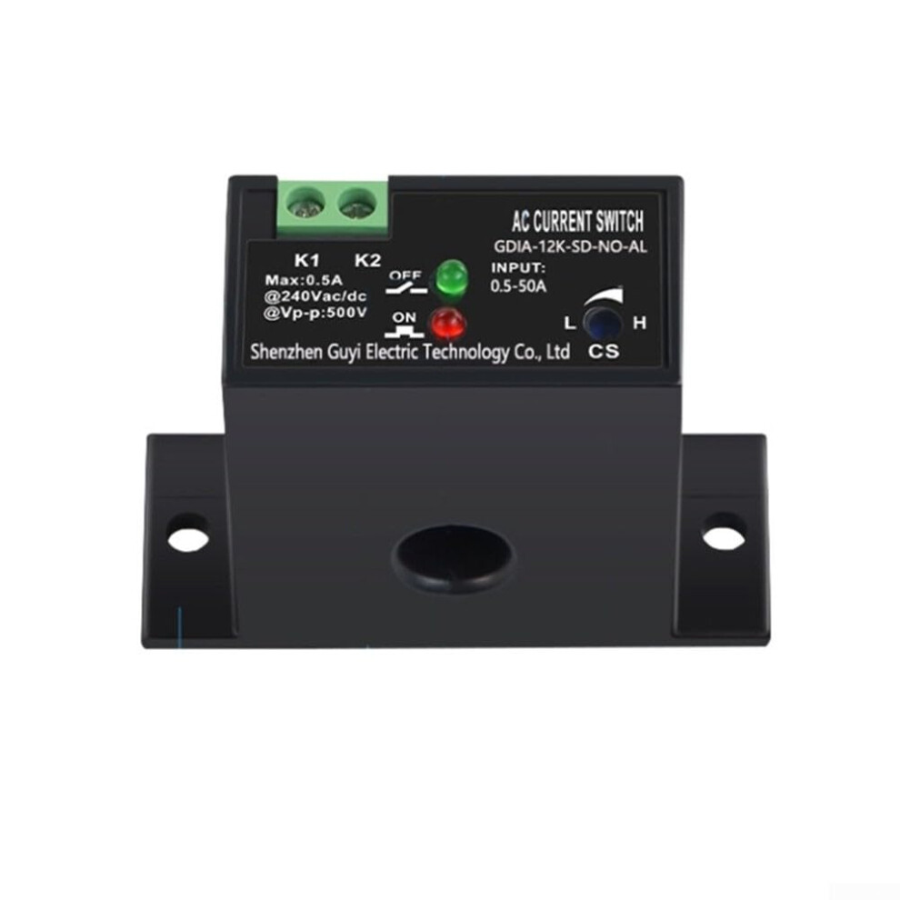Ac Current Sensing Switch 240V 0230A With Led Indicator And Adjustable Sensitivity Control 9199774107631