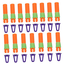 Oil Painting Stick Extenders Crayon Holders 15 Piece Set Lightweight Lifespan Enhancers For Oil Pastels