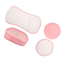 Sachet polyvalent d'huile de ricin avec sangle élastique pour la taille, le cou et la poitrine