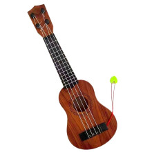 17Inch Kids Ukelele Gitaar 4 Snaren  Gitaar Kinderen Muziekinstrumenten Speelgoed met Plectrums voor Peuter Kinderen Jongens Meisjes, A