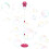 Automatic Bubble Machine with Light Vertical Bubble Machine for Birthday Outdoor Wedding Christmas Parties Red 2