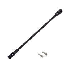 RC-Car-Upgrade-Kit Aus Edelstahl für Kreuzgelenk-Antriebswellen für 1/10 LCG RC Crawler-Typ RC-Car-Zubehör, Schwarz