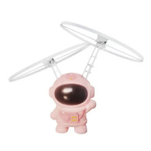 UFO Spaceman Gesture Sensing Flying Robot Astronaut Spacecraft Helicopter Remote Controlled Airplane Led Kids Toy