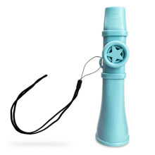 Kleines Kazoo, Musikinstrument, Trichter-Kazoo für Gitarre, Ukulele, Violine, Klaviertastatur, Ideal für Alle Altersgruppen, Blau