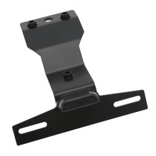 Motorrad LED-Kennzeichenhalter für CRF300L CRF250L 2021-2022 Schwarz