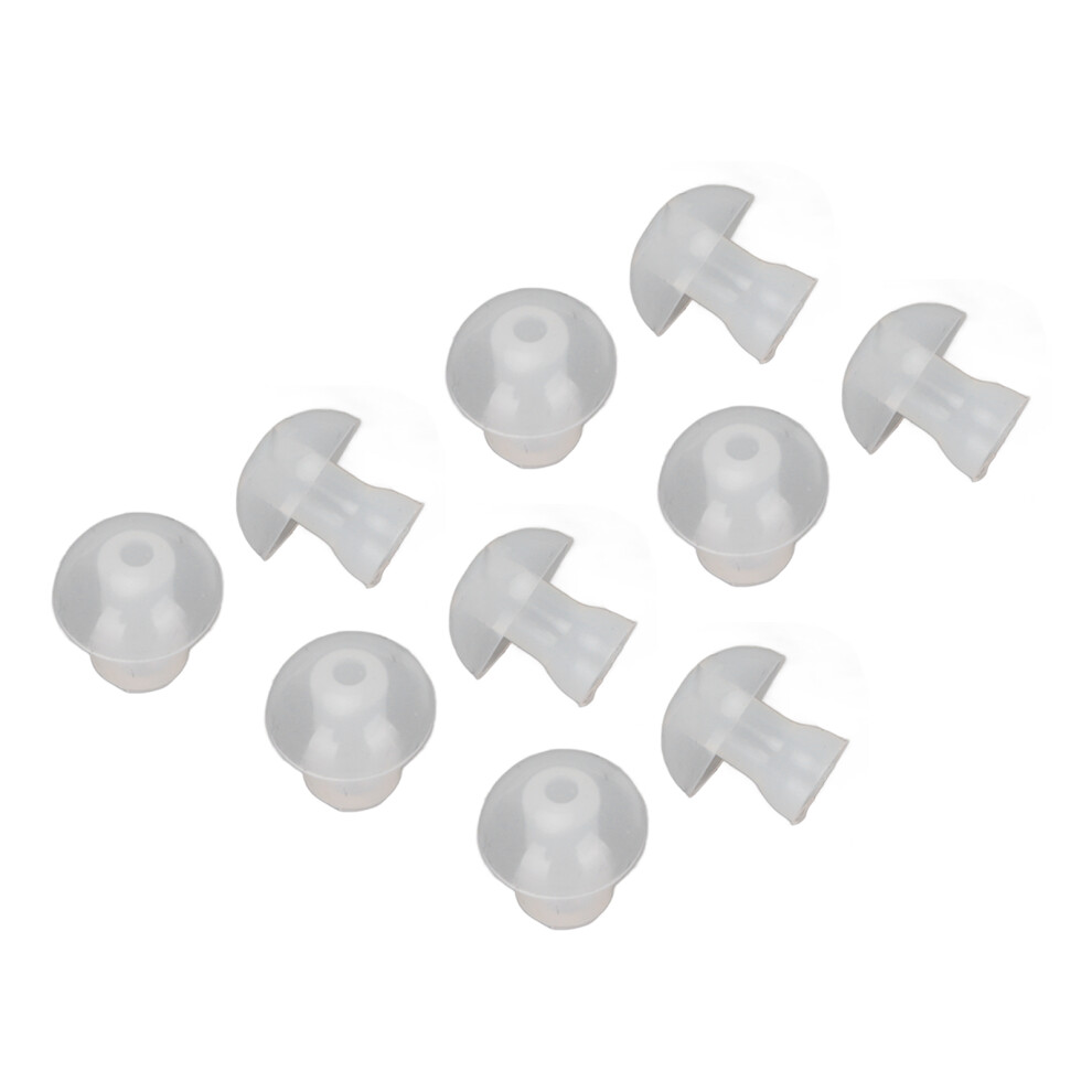10Pcs Silicone Hearing Aid Ear Tips Universal Domes 14mm Replacement