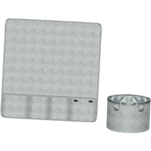 Sewing Machine Mat with Storage Bag, NonSlip Table Pad, Foldable Scratch Protection Dust Shield 2