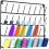 Wall Hanging Thread Holder 32Spool Capacity Wall Mounted Sewing Thread Shelf Organizer Tool 4