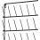 Wall Hanging Thread Holder 32Spool Capacity Wall Mounted Sewing Thread Shelf Organizer Tool 2