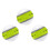 Practice Golf Balls Set Solid Rubber Training Balls  Bounce Swing Practice Driving Range Hit Away 1