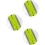 Practice Golf Balls Set Solid Rubber Training Balls  Bounce Swing Practice Driving Range Hit Away 5