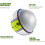 Practice Golf Balls Set Solid Rubber Training Balls  Bounce Swing Practice Driving Range Hit Away 4