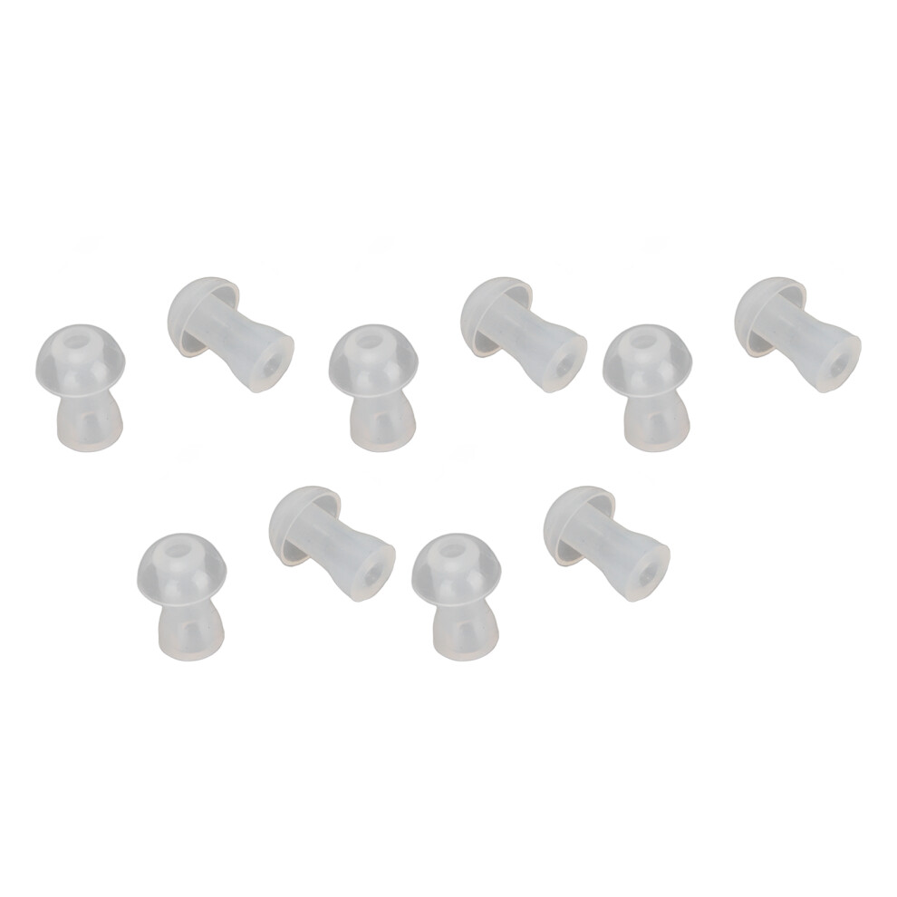 10Pcs Silicone Universal Replacement Ear Tips for Hearing Aids 8mm
